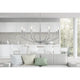 Maxton Chrome Metal Chandelier, Fx-3807-8