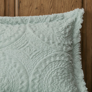 Madison Park Arya Medallion Faux Fur Plush Comforter Mini Set