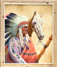 Gregory Perillo "Roman Nose" Oil Painting