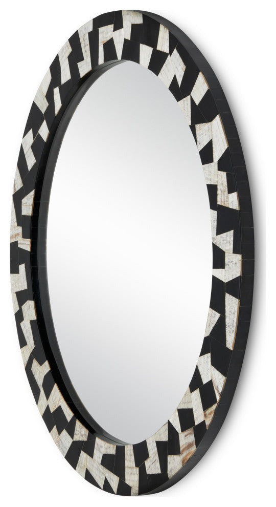 Bindu Round Mirror
