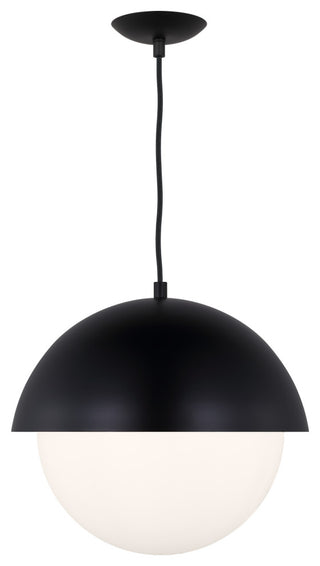 Hyde 1-Light Indoor Large Pendant Ceiling Light, Midnight Black