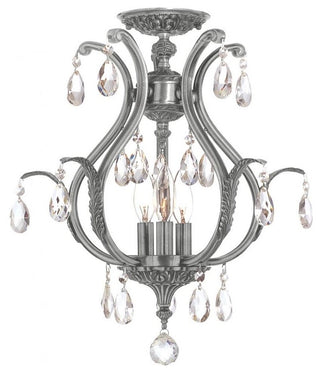 Crystorama Dawson 3-Light Ceiling Mount