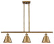 INNOVATIONS LIGHTING 516-3I-BB-M8 Smithfield 3 Light Island Light