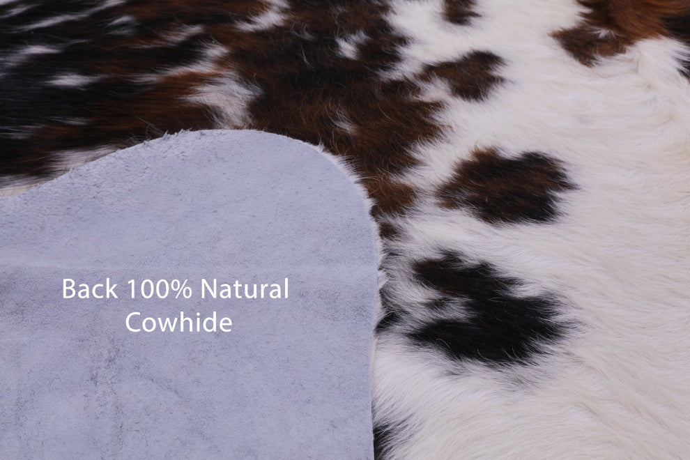 Natural Cowhide Rug 6' 10" X 6' 4" C1556