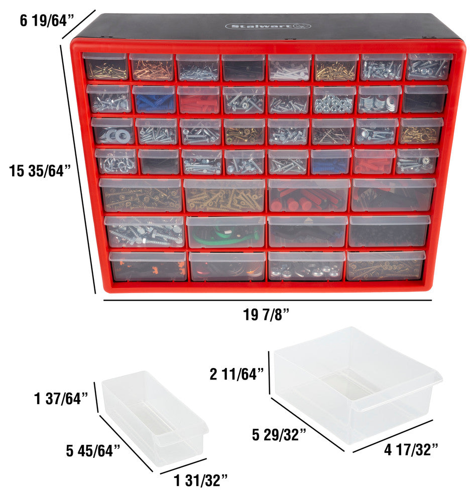 Storage Drawers-44 Compartment Organizer Desktop by Stalwart