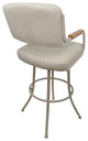 Swivel Metal Bar Stool Counter 26", 30", Extar Tall 34" - M-114, Ocean Beige - B