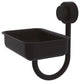 Venus Wall Mount Soap Dish With Groovy Accents, Oil Rubbed Bronze