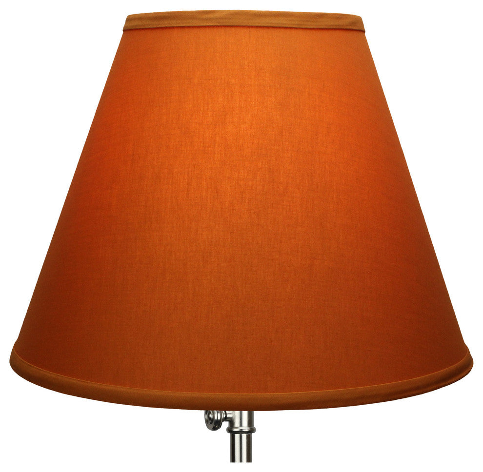 Fenchel Shades, 7"x 14"x11" Spider Attachment Empire Lamp Shade, Linen