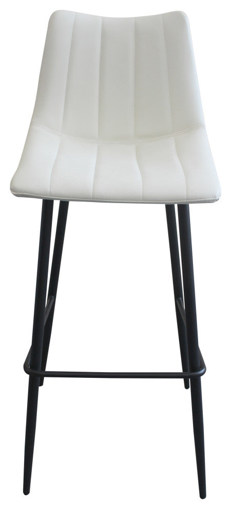 Contemporary Alibi Barstool Ivory - M2 - White