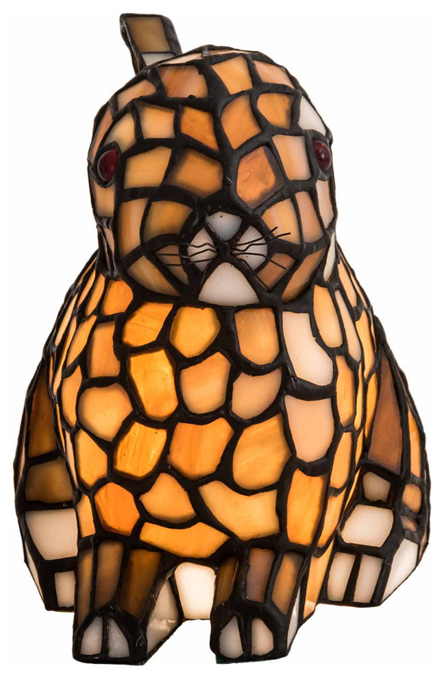 7H Tiffany Rabbit Honey Accent Lamp