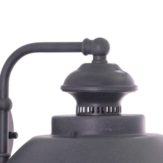 Harwich 10" Outdoor Wall Light Textured Gray