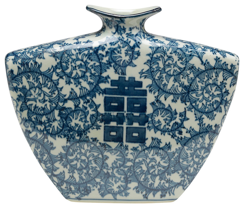Double Happiness Narrow Vase