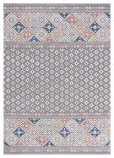 Safavieh Eternal Collection ETL202F Rug, Grey/Blue Rust, 9' X 12'