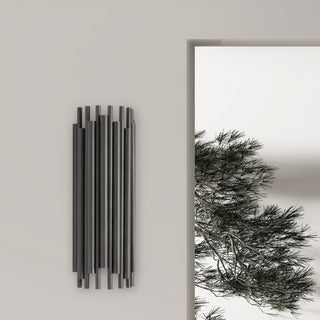 Weslyn Contemporary 2 Light Matte Black Metal Wall