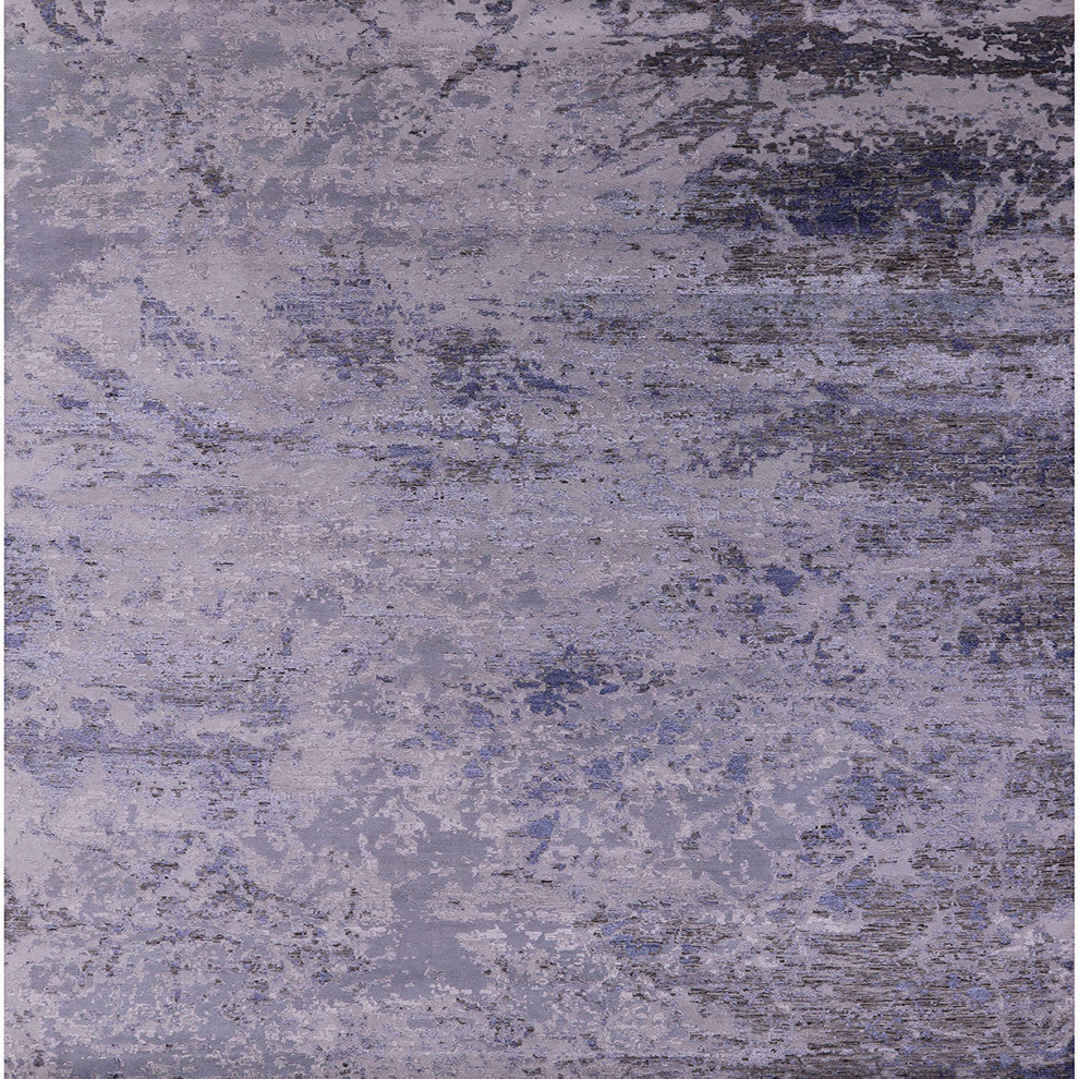 Ahgly Company Indoor Square Mid-Century Modern Area Rugs, 8' Square