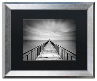 'Withstand' Silver Framed Canvas Art by Michael de Guzman