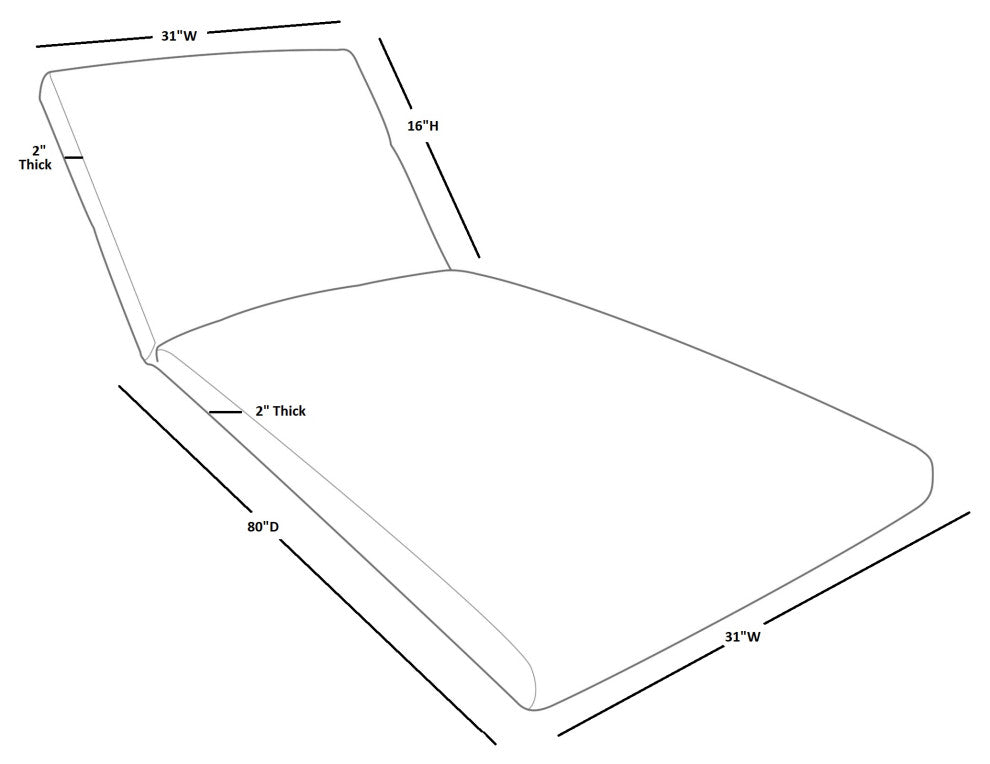 Covers for Chaise Cushions
