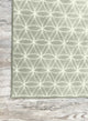 EYELET Soft Tactesse Nylon Area Rug with Anti-Stain Protection, Aquatic, Xl: 10'x12'