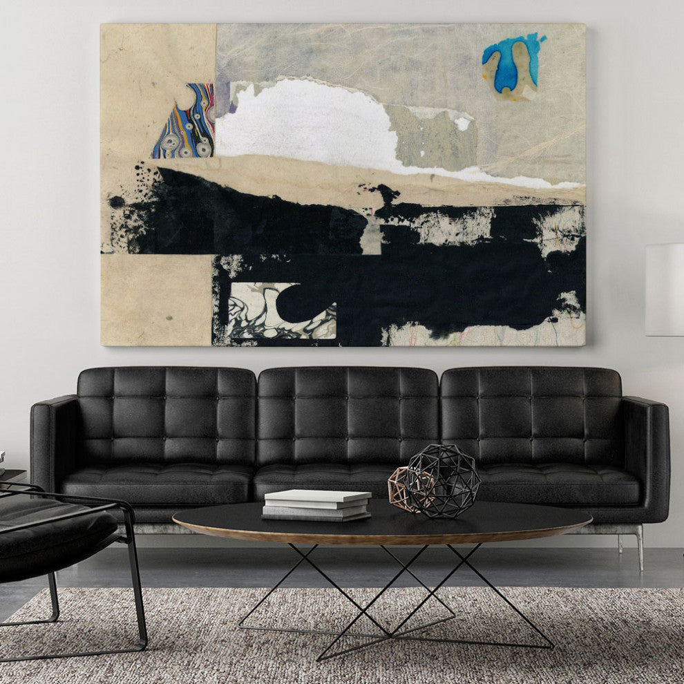 "Modern Collage VI" Fine Art Giant Canvas Print, 48"x72"