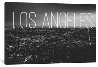 "Black and White L.A." by 5by5collective, 18x12x1.5
