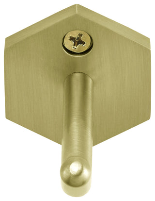 Brusque Robe Hook, Brushed Gold