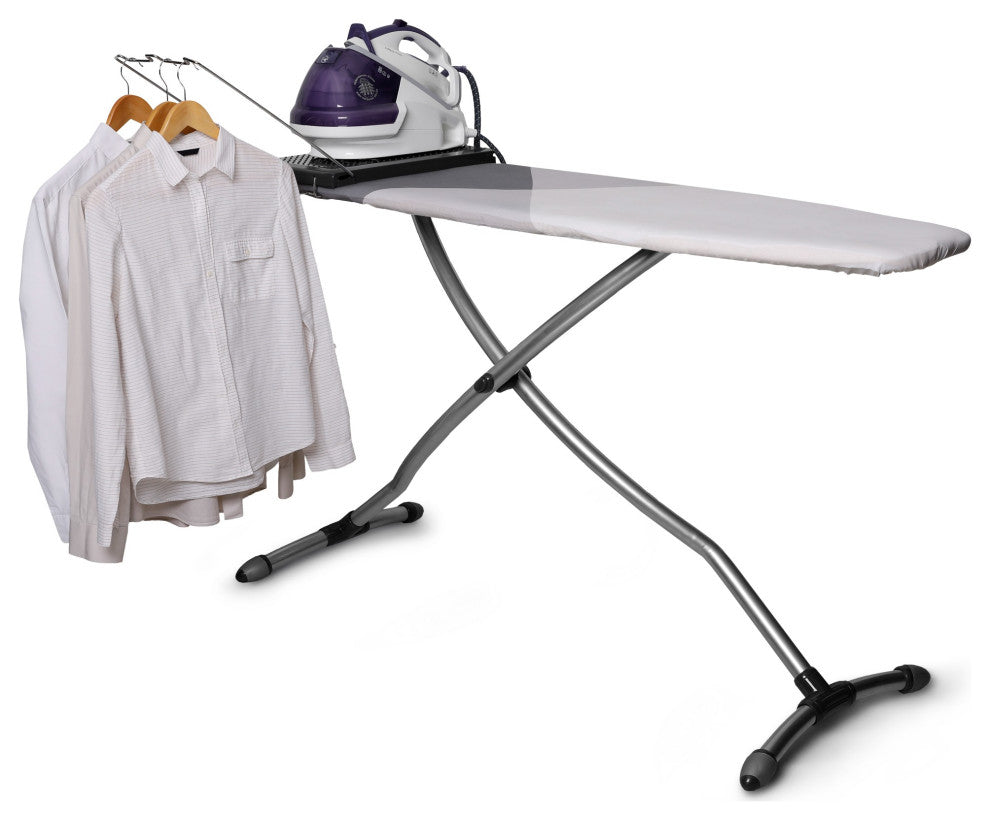 P. Nova Ergonomic Ironing Table, Extra Wide Ironing Board Station, Non-Slip Feet