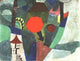 Paul Klee With the Setting Sun, 21"x28" Wall Decal