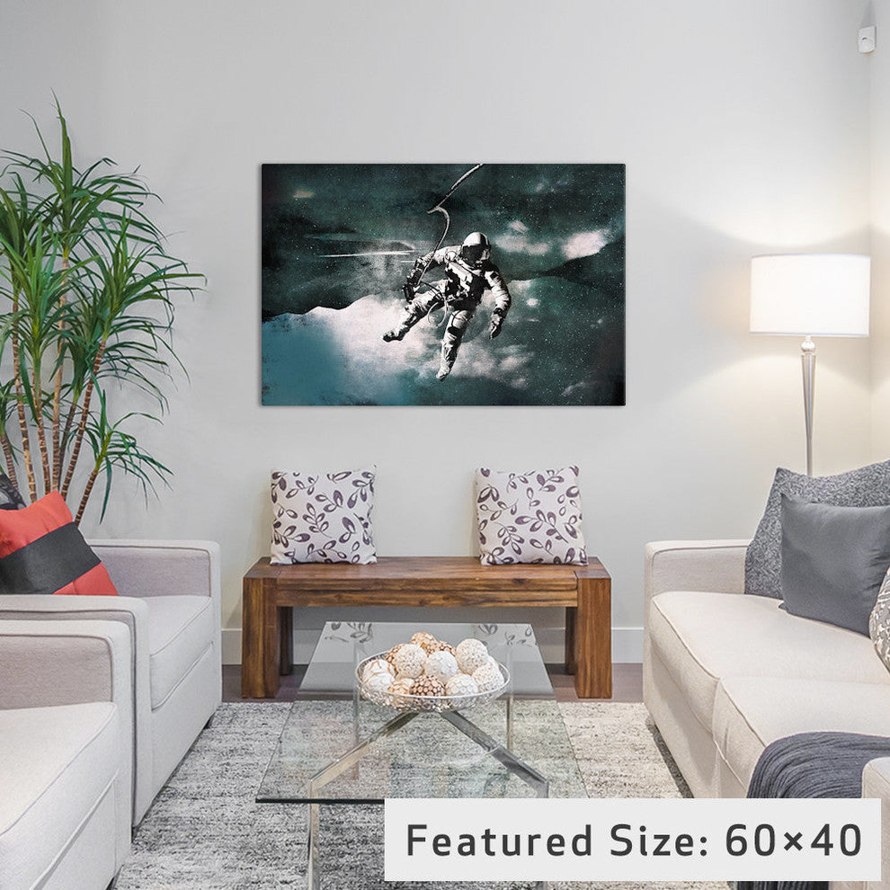 "Space Walk Gallery" by 5by5collective, 18x12x1.5"