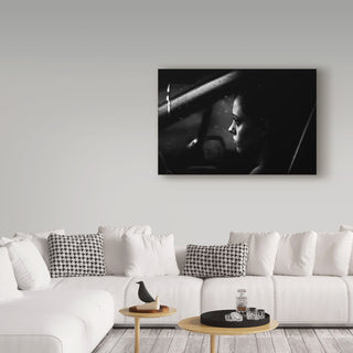 Julien Oncete 'Rainy Day Car' Canvas Art, 47"x30"