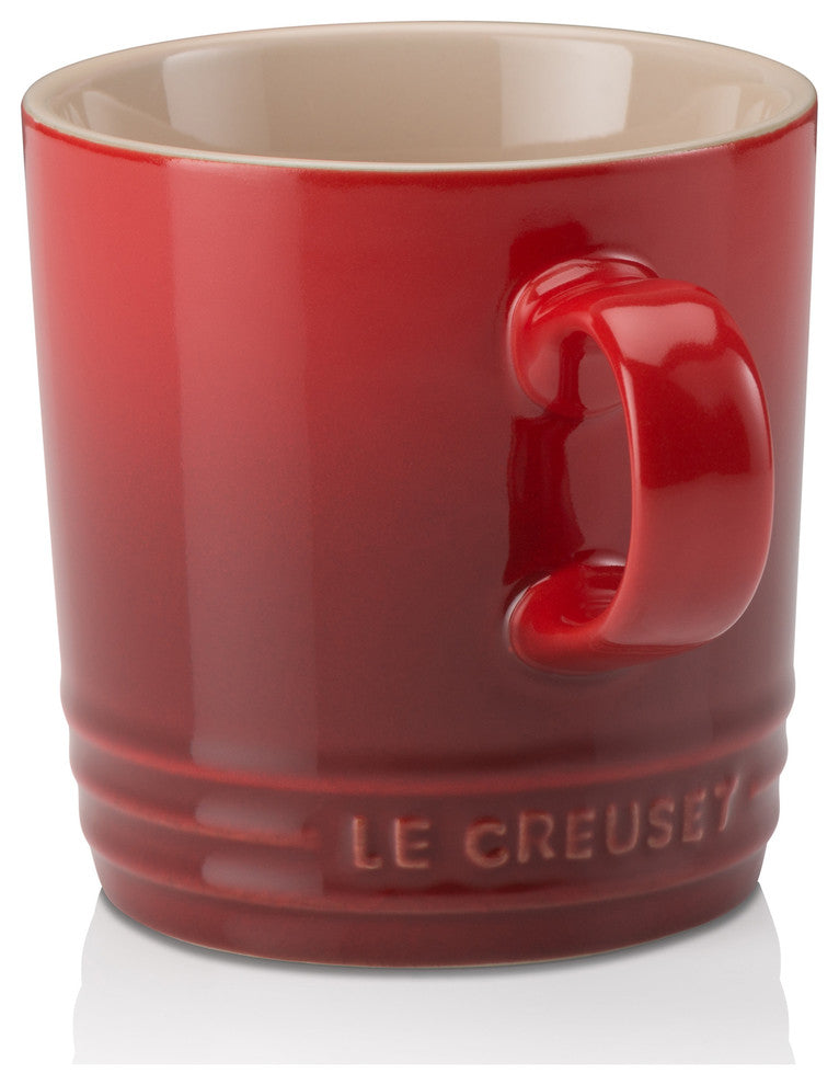 Le Creuset Stoneware Mug, 350 ml, Cerise