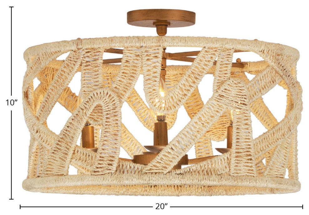 Soga Semi Flush Mount