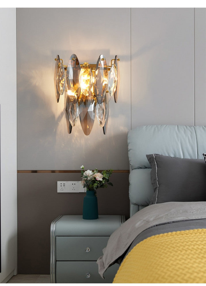 New LED Indoor home decor. Crystal lamp for living room