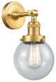 Beacon Sconce, Satin Gold, Seedy