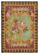 Rug N Carpet - Handmade Bessarabian 6' 3'' x 8' 6'' Vintage Floral Kilim Rug