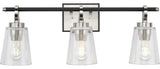Cassell Collection Bath and Vanity Light, Brushed Nickel