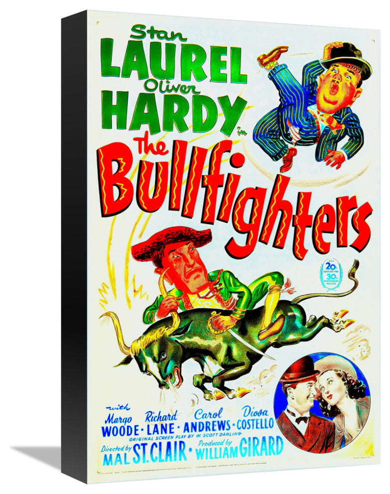 Laurel & Hardy, The Bullfighters, 1945, 11x16