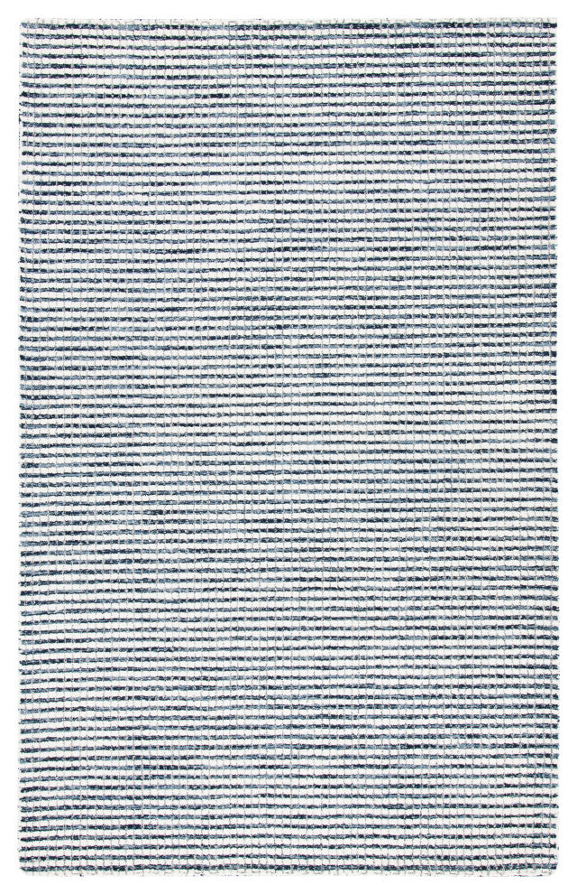 Safavieh Couture Abstract Collection, ABT853 Rug, Blue/Ivory, 4'x6'