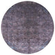 Ahgly Company Indoor Round Mid-Century Modern Area Rugs, 8' Round