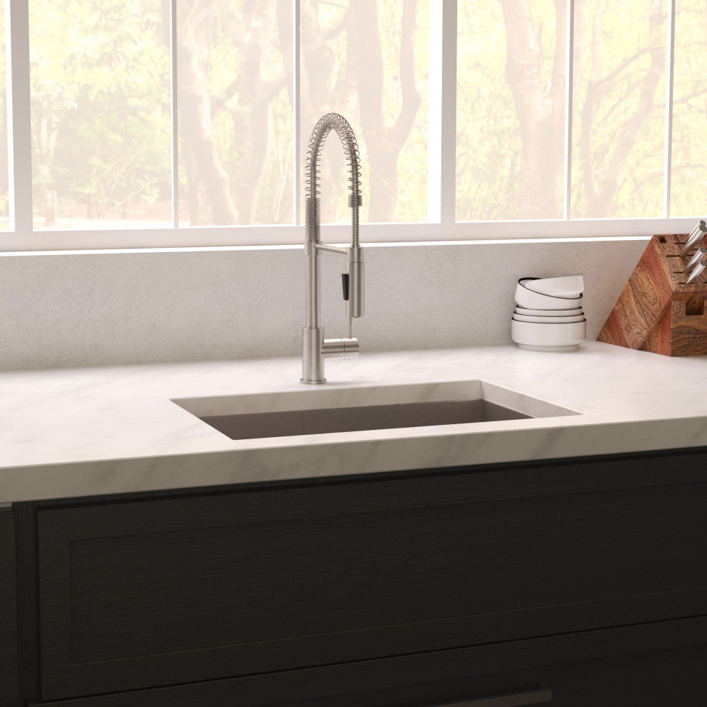 ZLINE 36" Meribel Undermount Kitchen Sink Fingerprint Resistant Stainless Steel