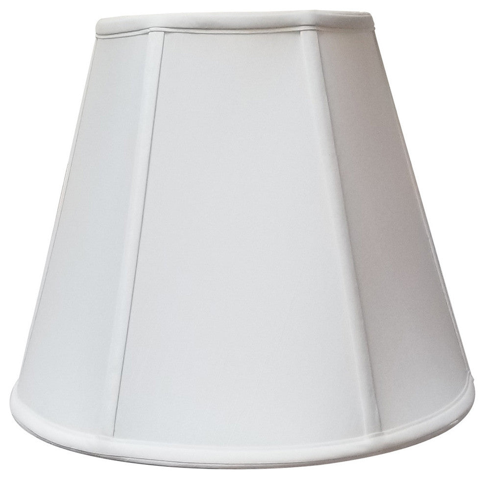 Royal Designs Empire Lamp Shade, White, 6"