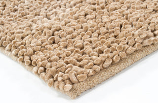 Strata Contemporary Area Rug, Light Brown, 7'9" Round