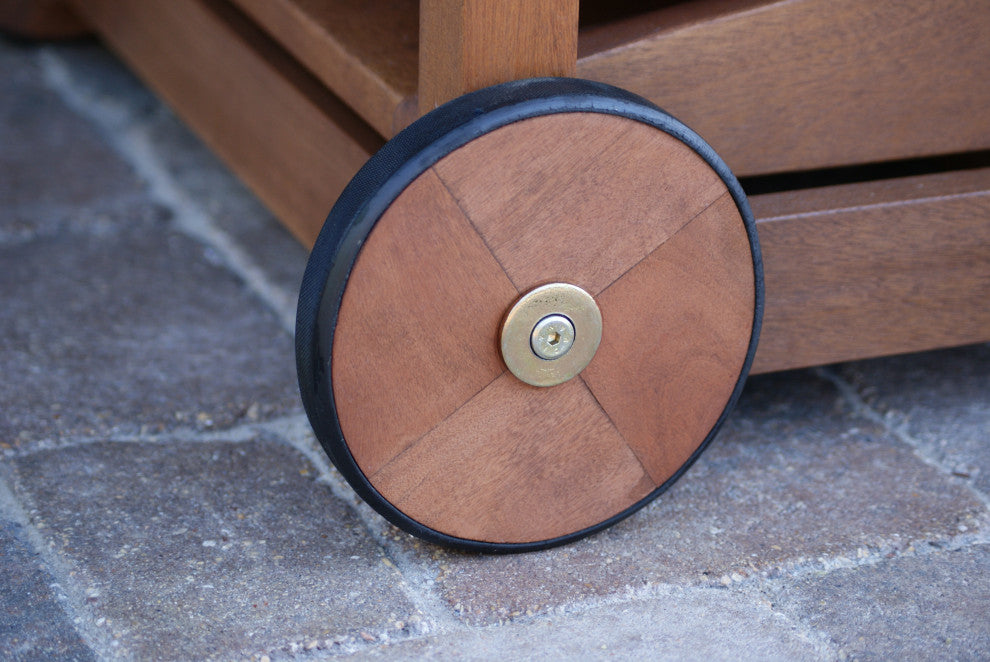 Coronado 7-Piece Wood Fold and Store Dining Set