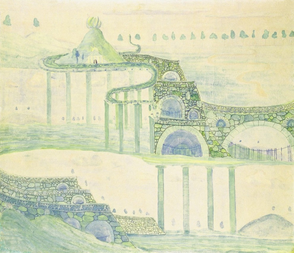 Mikalojus Ciurlionis Allegro Sonata of the Serpent Wall Decal