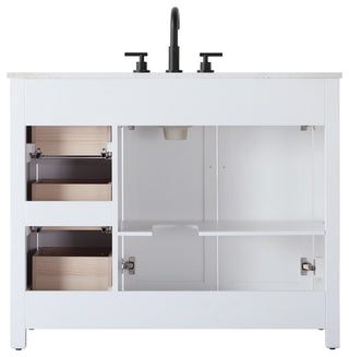 Elegant Lighting VF29542 Alina 42" - White