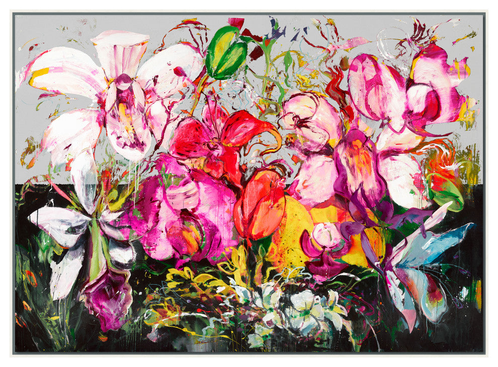 Wildflowers Fine Art Print, White, 48"x66"