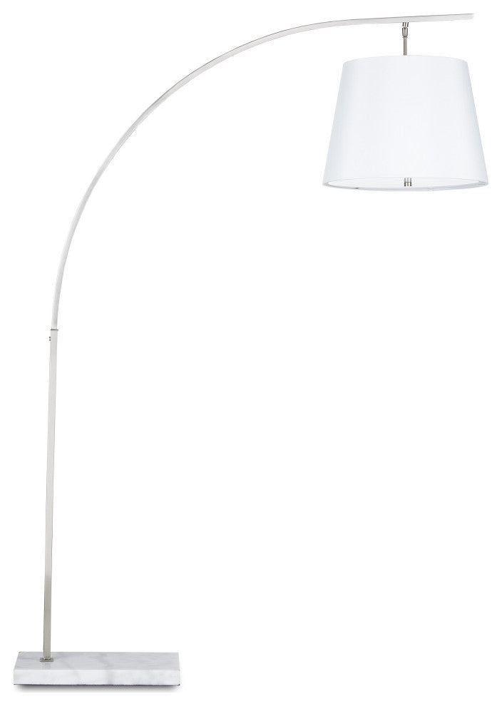 Cloister Nickel Floor Lamp