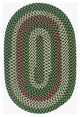 Colonial Mills Brook Farm BF62 Winter Green Traditional Area Rug, Round 10'x10'