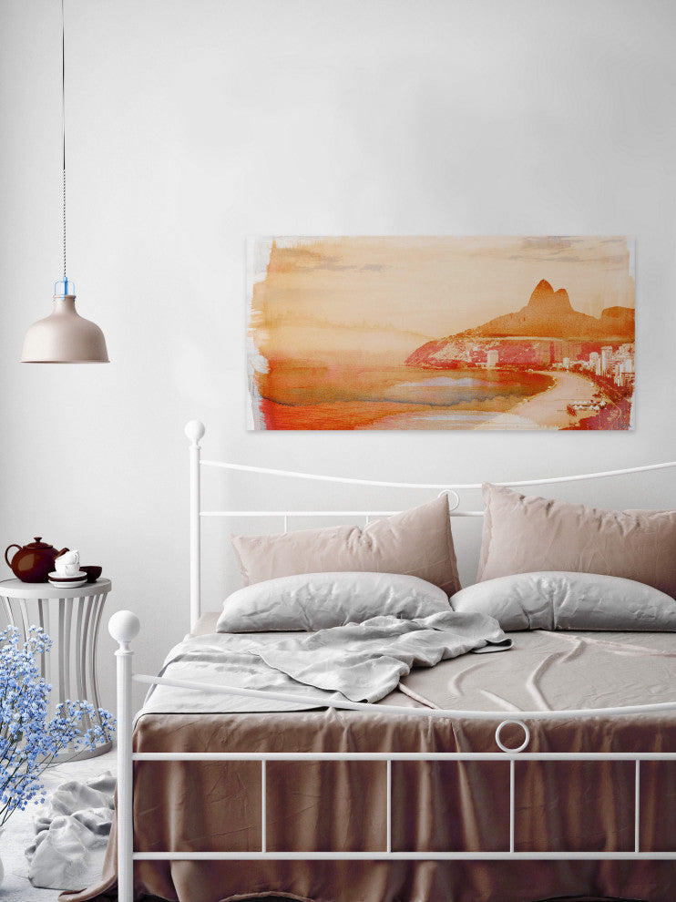 "Sugar Loaf" Fine Art Canvas Print, 24"x12"