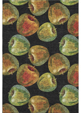 Addison Premium Washable Mayfield AMF163 black 8' x 10' Rug