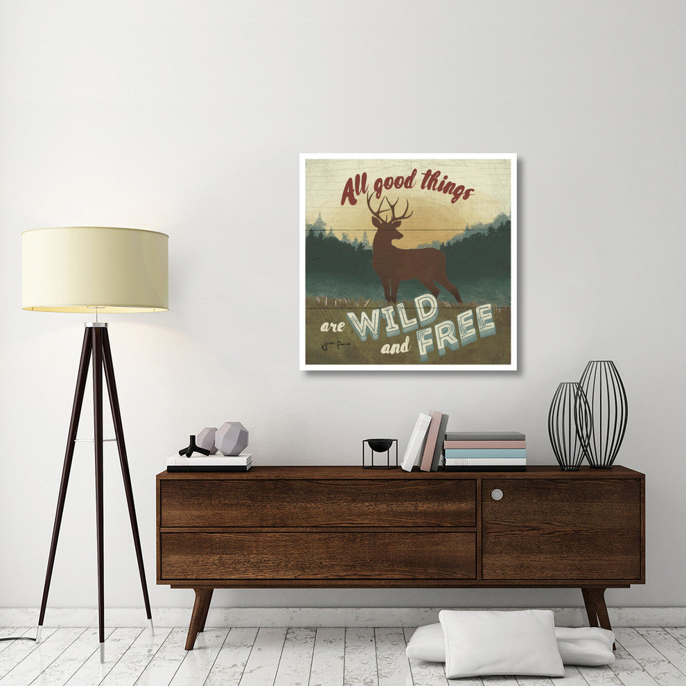 "Discover the Wild VI" Digital Paper Print by Janelle Penner, 38"x38"
